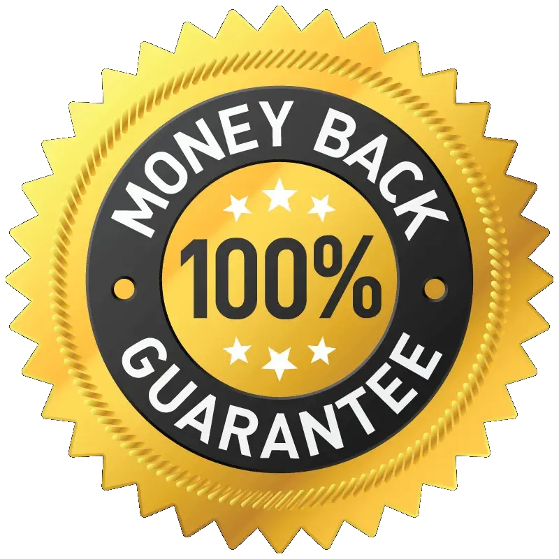 Audien Hearing Aids 45-day money back guarantee badge